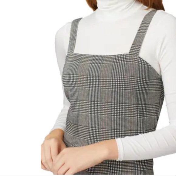 SANCTUARY PLAID OVERALL JUMPSUIT NWOT - Picture 3 of 7